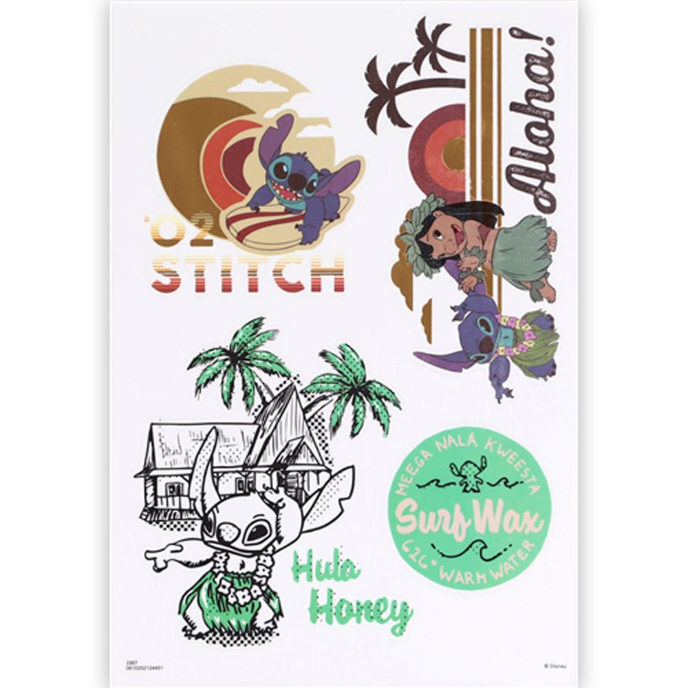 STITCH スティッチ - LILO & STITCH DEVICE DECALS WITH FOIL / 10種類 / スマホ・ステッカー - PGS