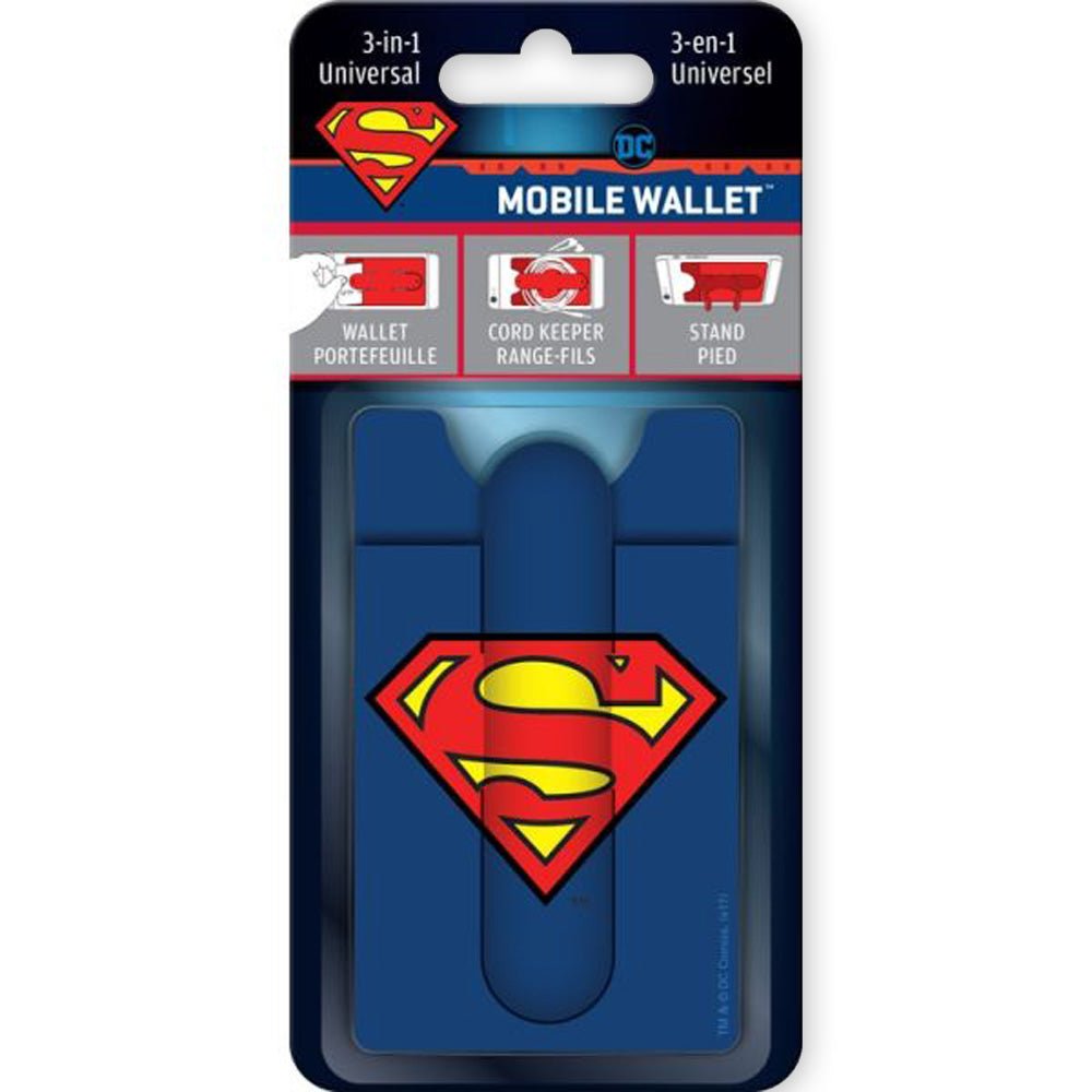 SUPERMAN スーパーマン - LOGO MOBILE WALLET / スマホ・アクセサリー - PGS