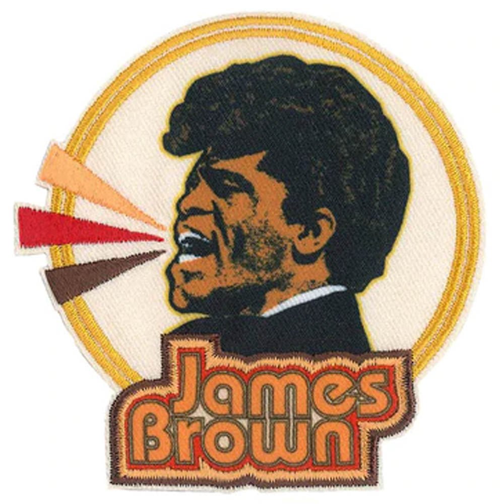 JAMES BROWN ジェームスブラウン - Singing Circle / ワッペン - PGS