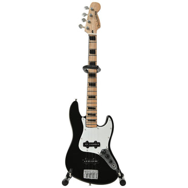 FENDER フェンダー (設立 80周年 ) - Jazz Bass with Black Inlays / ミニチュア楽器 - PGS