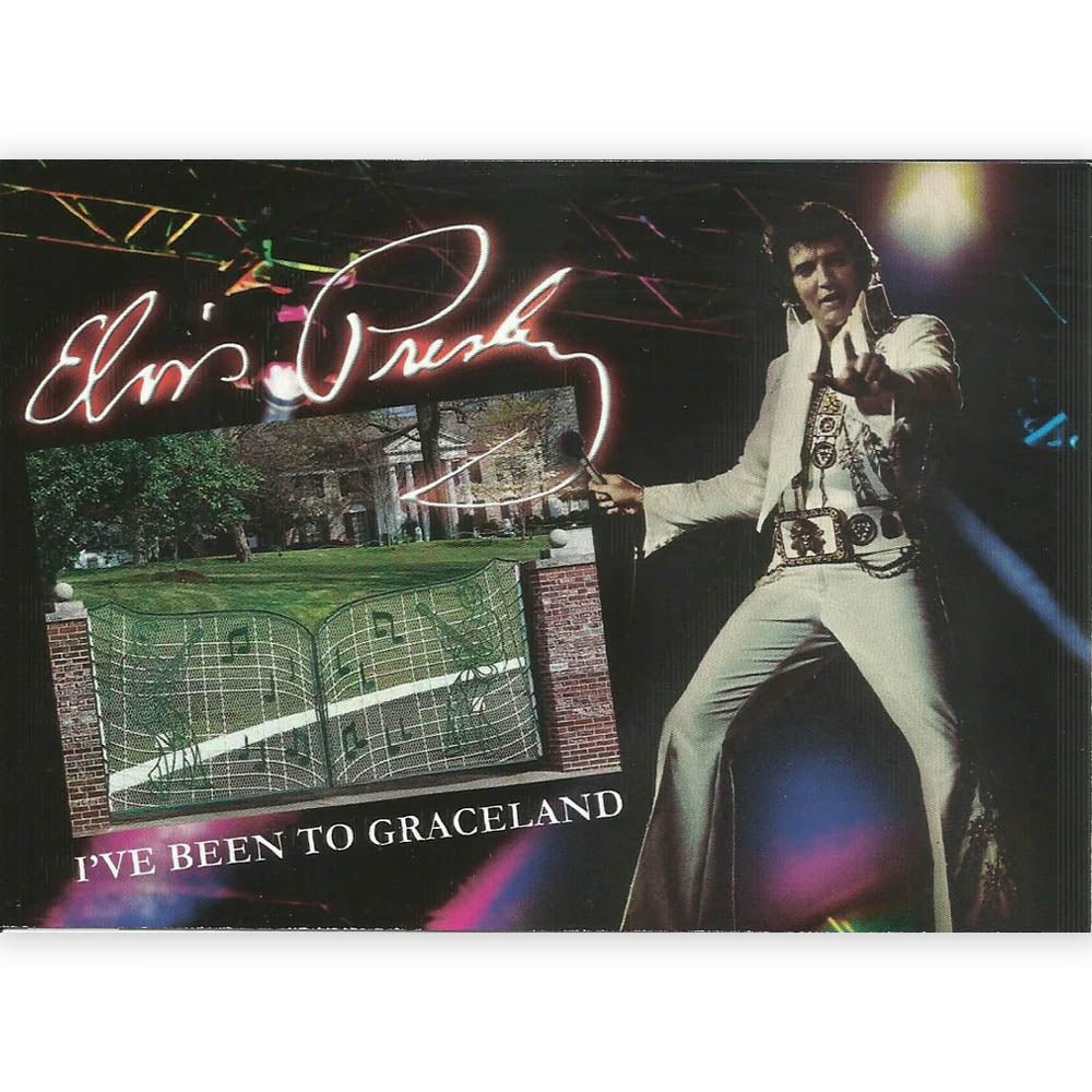 ELVIS PRESLEY エルヴィスプレスリー (生誕 90周年 ) - I've Been to Graceland / ポストカード・レター - PGS