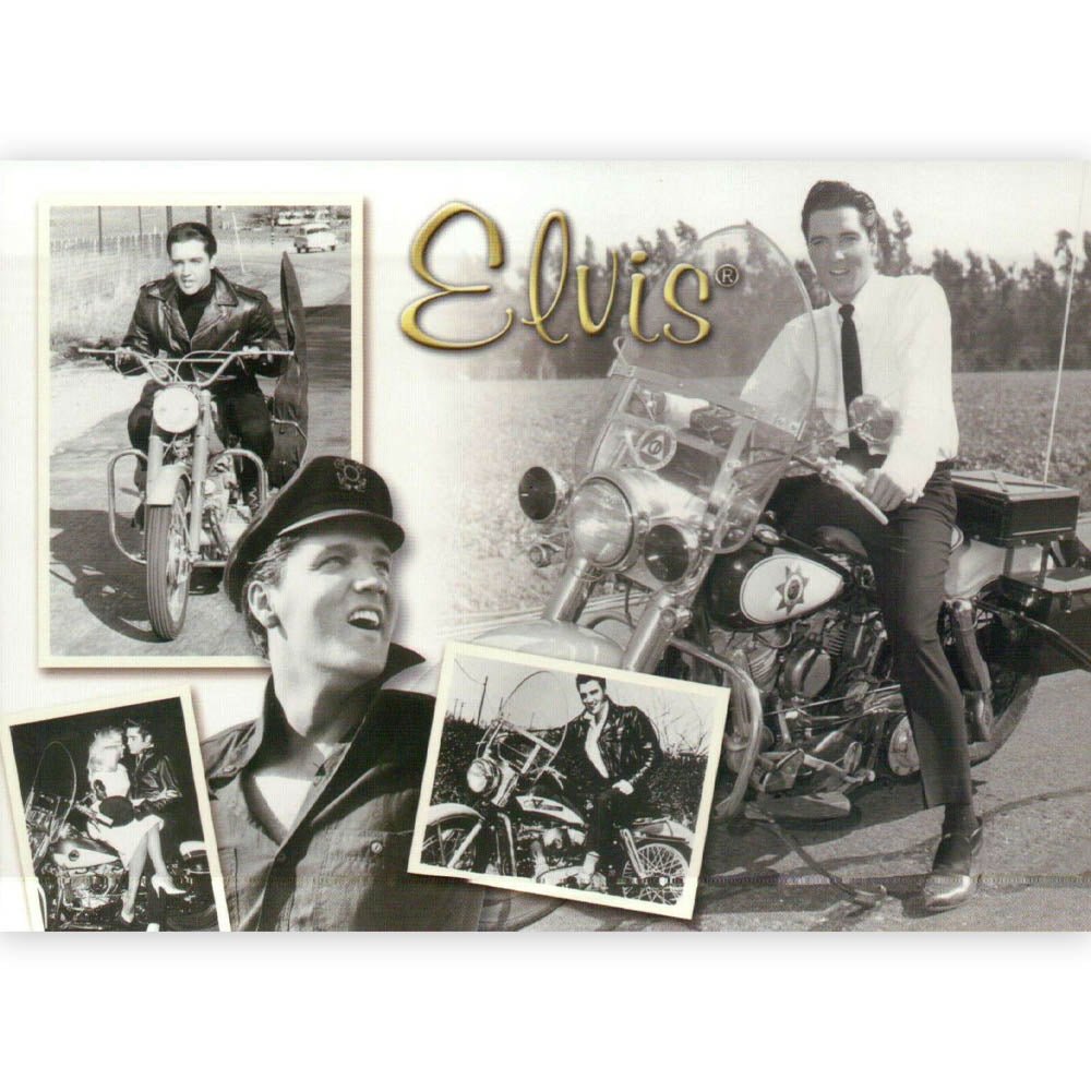 ELVIS PRESLEY エルヴィスプレスリー (生誕 90周年 ) - Motorcycle / ポストカード・レター - PGS