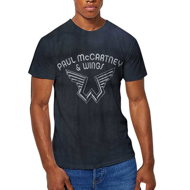 PAUL MCCARTNEY ポールマッカートニー (ソロ 55周年 ) - Logo / タイダイ / Tシャツ / メンズ - PGS
