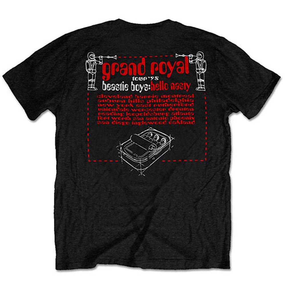 BEASTIE BOYS ビースティボーイズ - Hello Nasty / バックプリントあり / Tシャツ / メンズ - PGS
