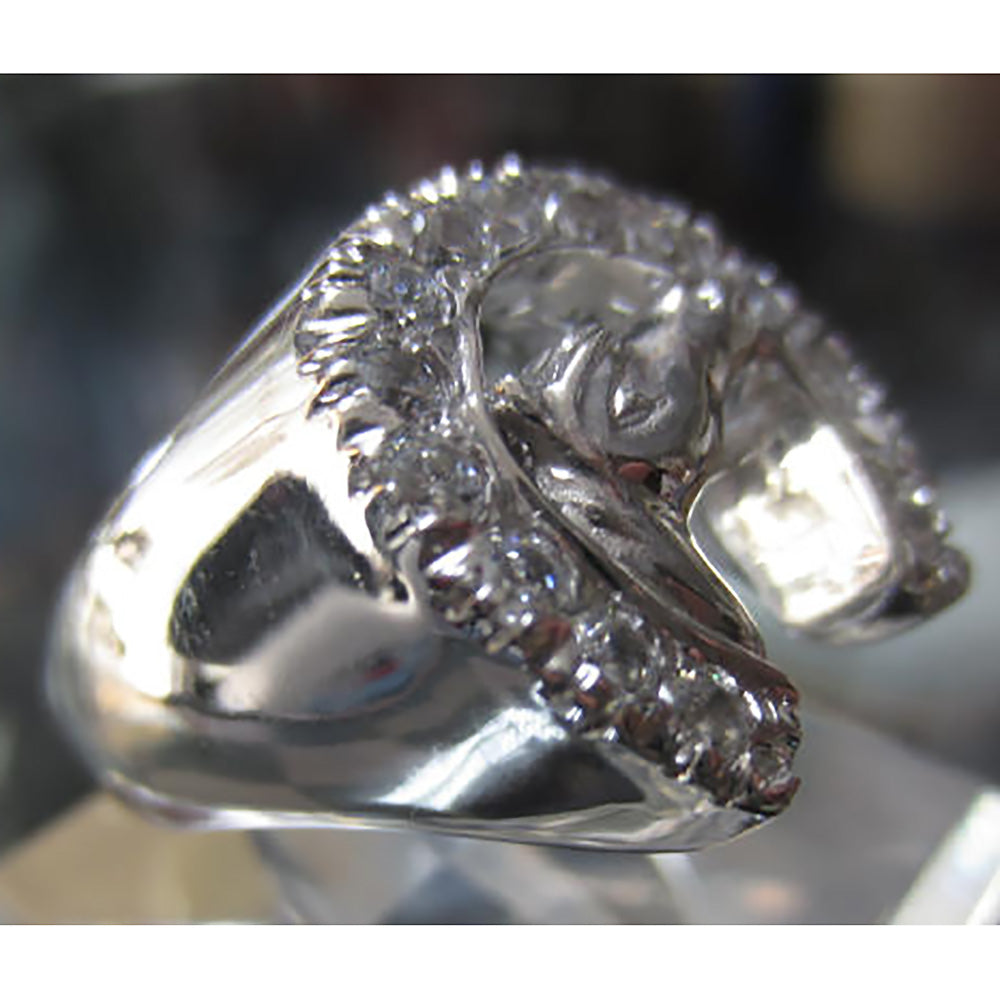 ELVIS PRESLEY (90th Anniversary) - HORSESHOE RING / SILVER 925 & Cubic Zirconia / Women's / Ring / Women's
