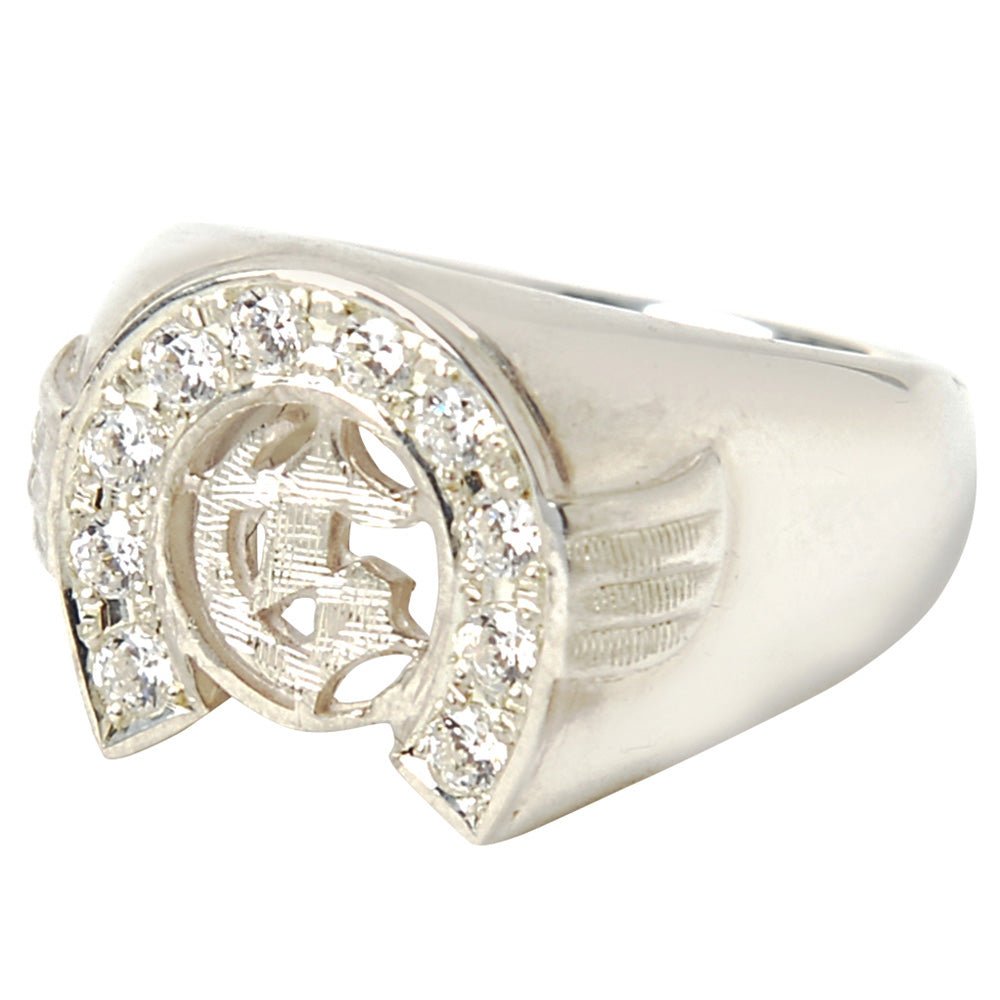 ELVIS PRESLEY エルヴィスプレスリー (生誕 90周年 ) - ★G・HORSESHOE RING 1967 / SILVER 925 +キュービックジルコニア / レディース / 指輪(リング) / レディース - PGS