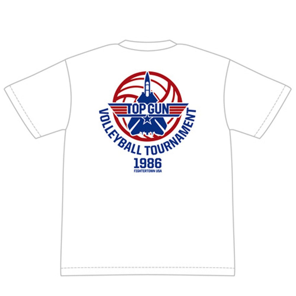 TOP GUN トップガン (アイスマン追悼 ) - バレーボールトーナメント / バックプリントあり / Tシャツ / メンズ - PGS