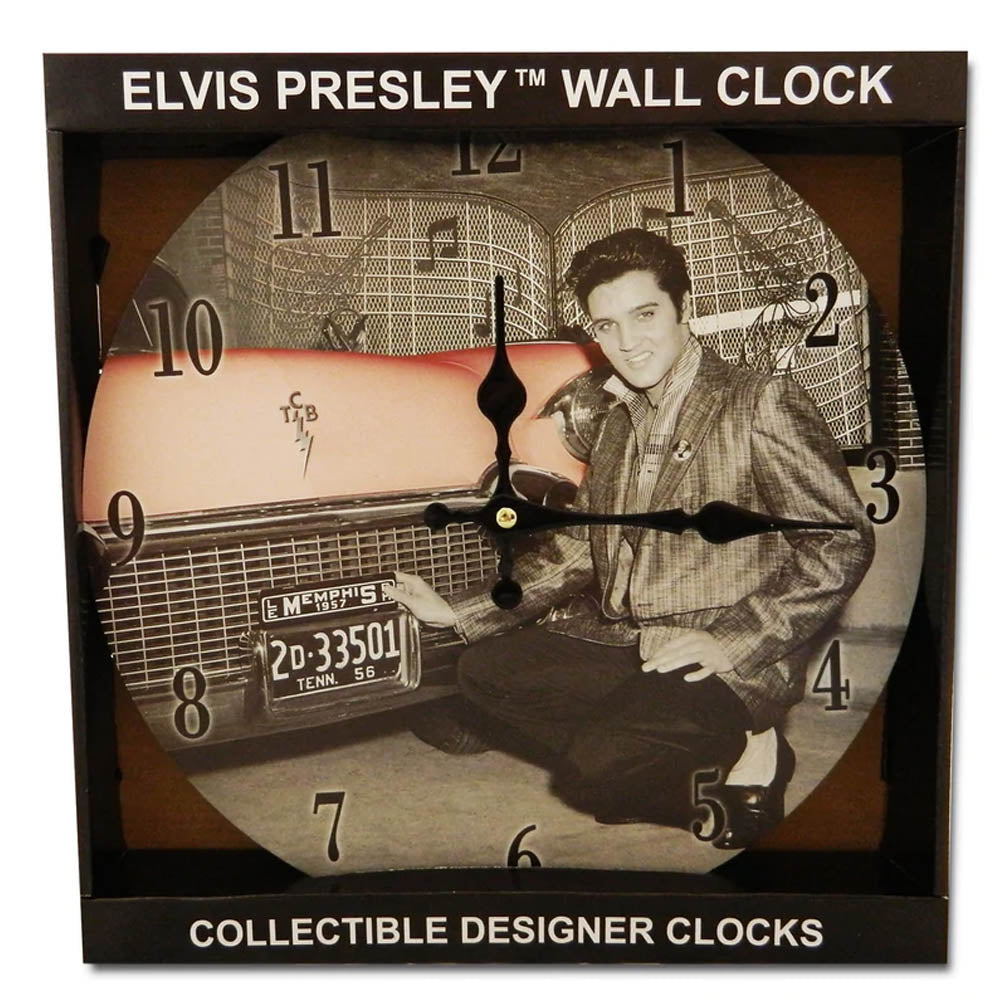 ELVIS PRESLEY エルヴィスプレスリー (生誕 90周年 ) - In Front of Car / 時計