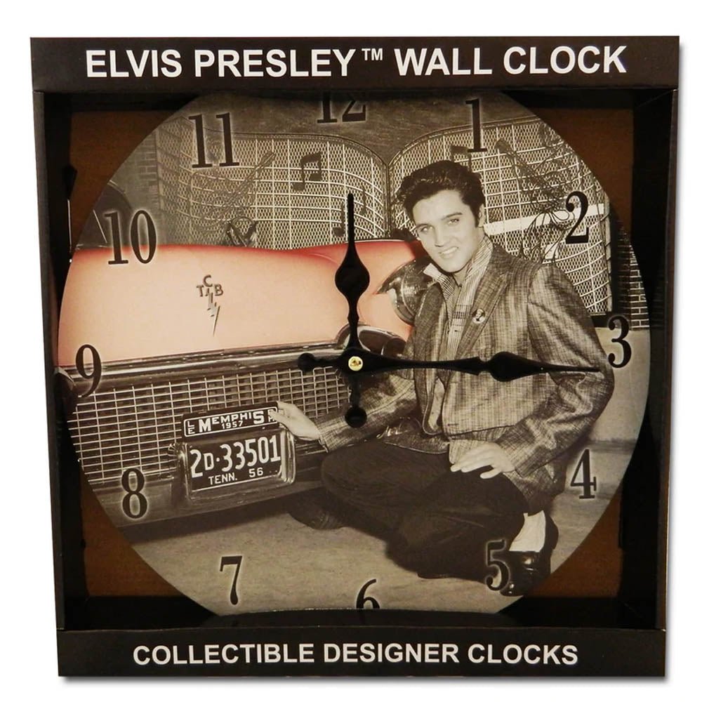 ELVIS PRESLEY エルヴィスプレスリー (生誕 90周年 ) - In Front of Car / 時計 - PGS