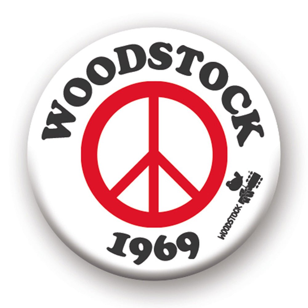 WOODSTOCK ウッドストック (映画公開 55周年 ) - PEACE / バッジ - PGS
