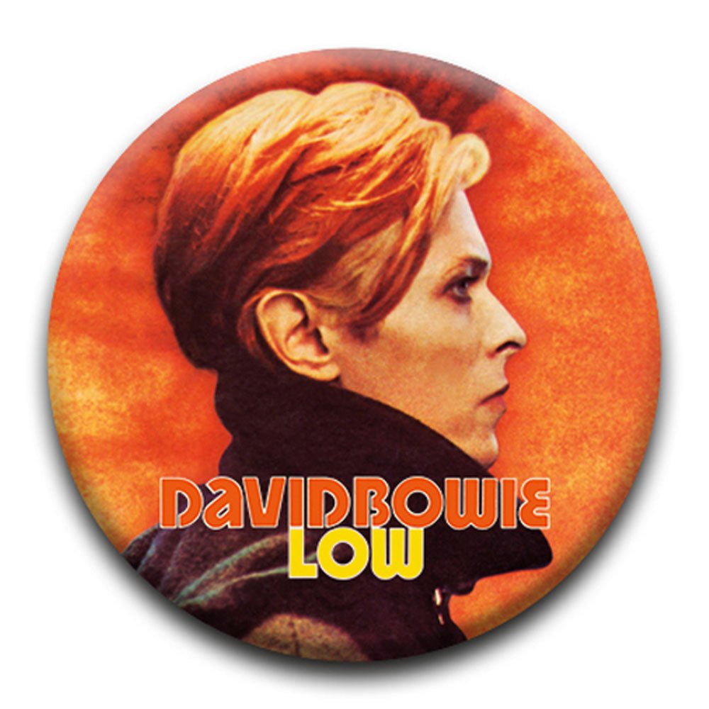 DAVID BOWIE デヴィッドボウイ - LOW / バッジ - PGS