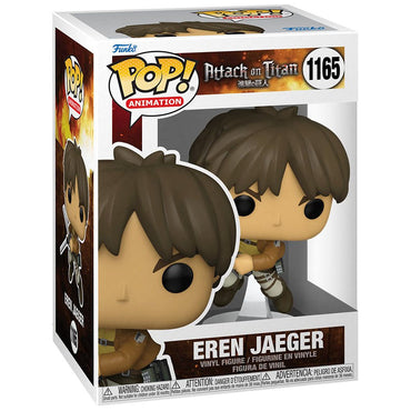 ATTACK ON TITAN 進撃の巨人 - Pop Animation: Eren Jaeger(エレン) / フィギュア・人形 - PGS