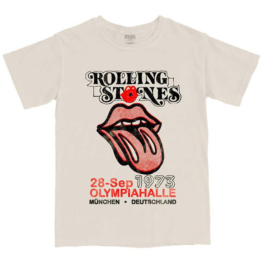 ROLLING STONES ローリングストーンズ (来日 35周年 記念 ) - Munich '73 (復刻ツアーTシリーズ) / Tシャツ / メンズ - PGS