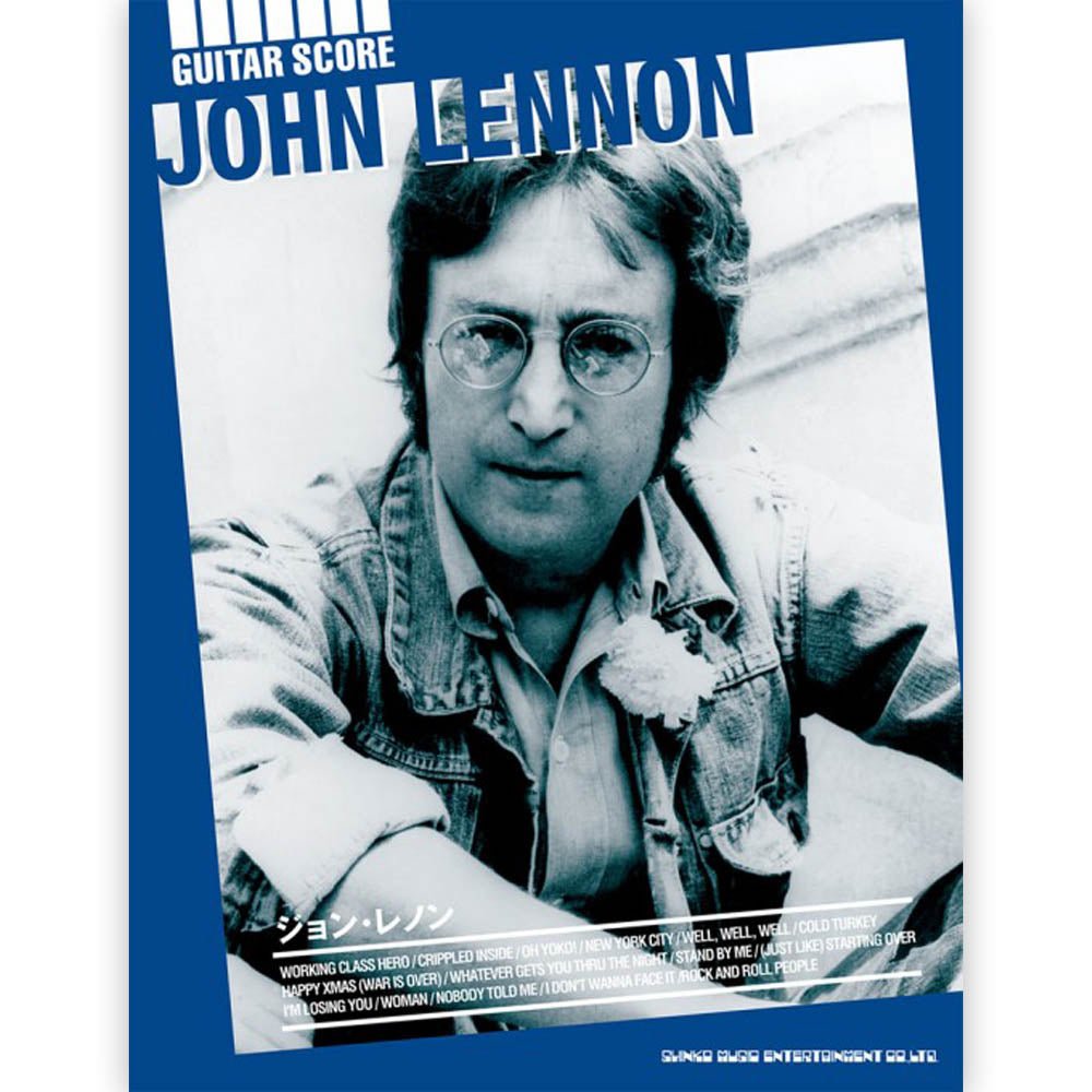 JOHN LENNON ジョンレノン - ギター・スコア ジョン・レノン / 楽譜 - PGS
