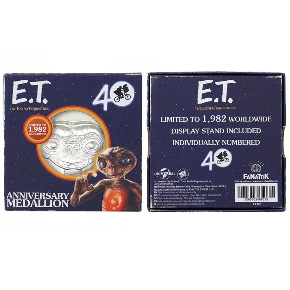 E.T. イーティー - 40th Anniversary Limited Edition Medallion / コイン - PGS