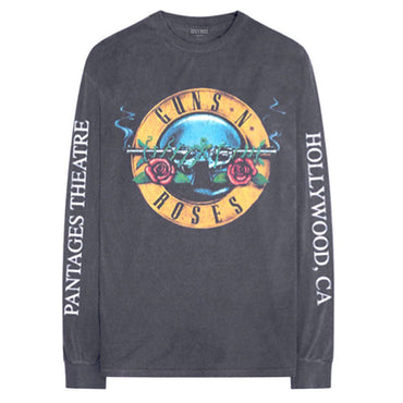 GUNS N ROSES ガンズアンドローゼズ (結成 40周年 ) - Hollywood Tour / 長袖 / バックプリントあり / アームプリントあり / Tシャツ / メンズ - PGS