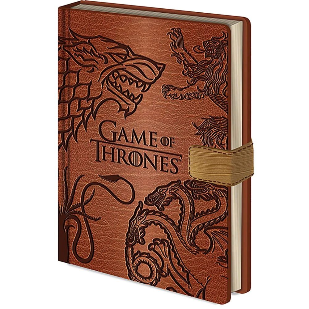 GAME OF THRONES ゲーム・オブ・スローンズ - Sigils / Premium A5 / ノート・メモ帳 - PGS