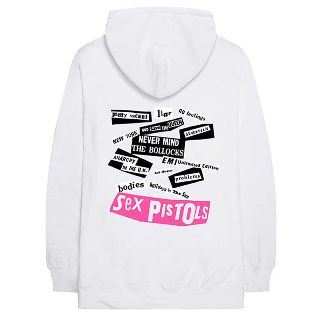 SEX PISTOLS - Never Mind The Bollocks / Back print / Arm print / Hoodie / Men's