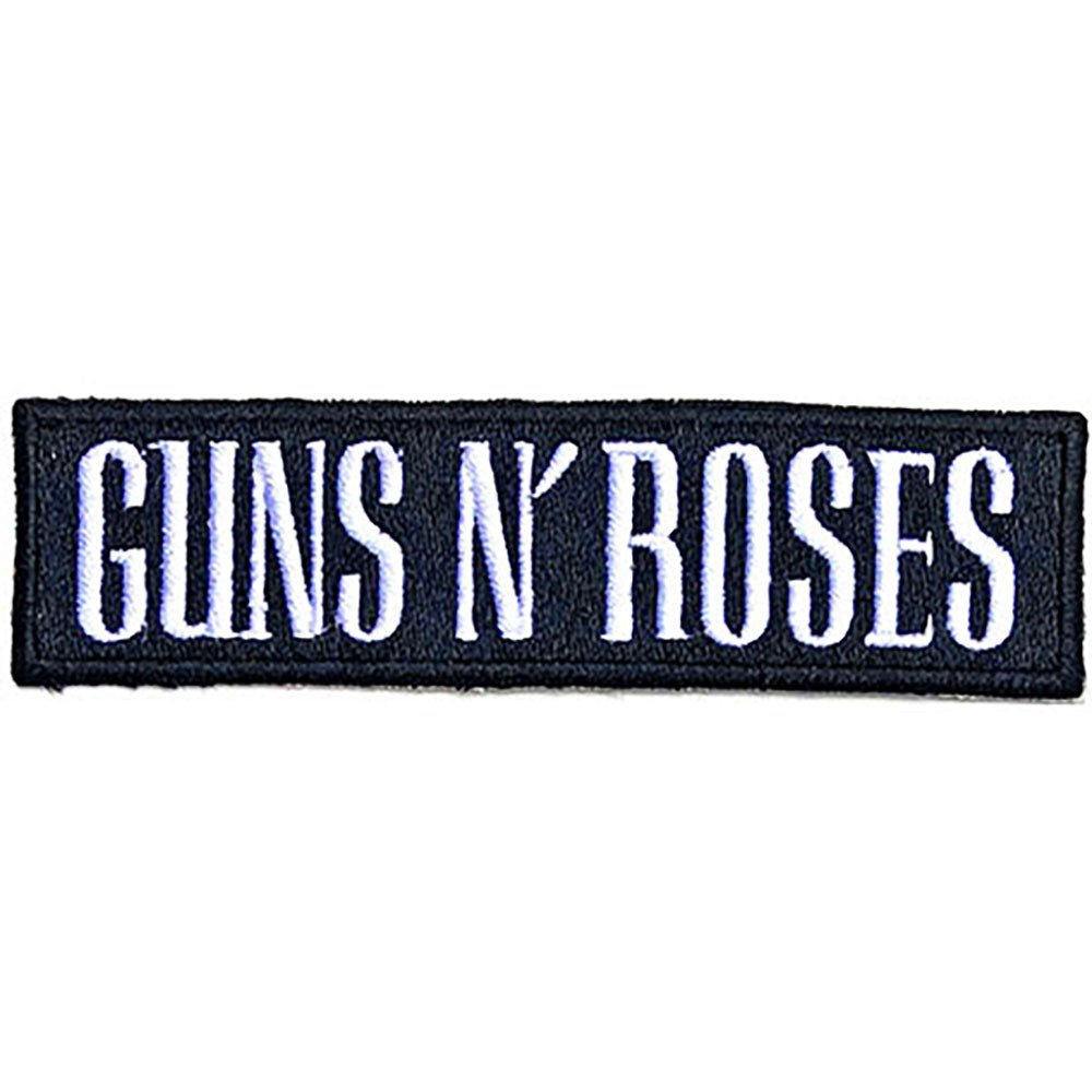GUNS N ROSES ガンズアンドローゼズ (結成 40周年 ) - Text Logo / ワッペン - PGS