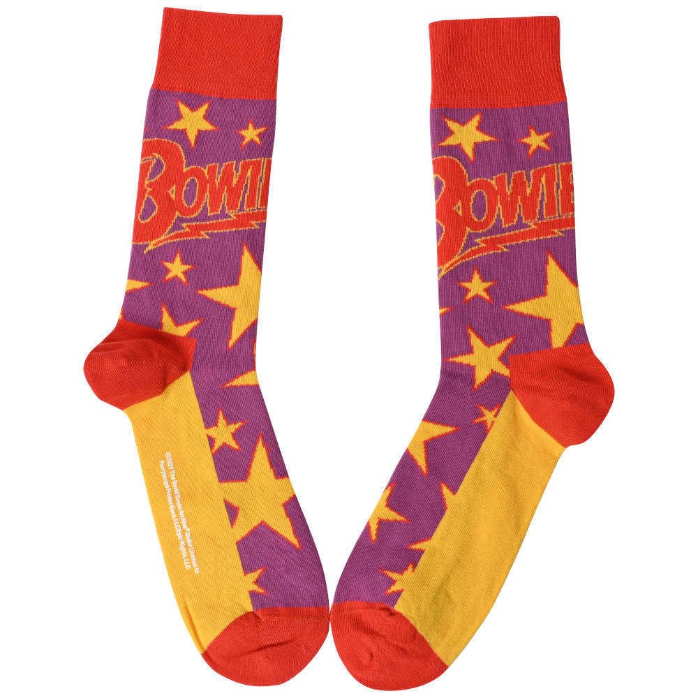 DAVID BOWIE - Stars Infill / Socks / Men's