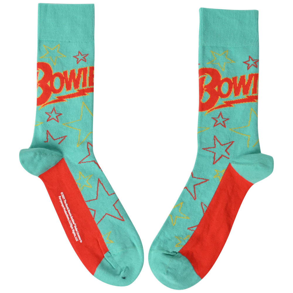 DAVID BOWIE - Stars Outline / Socks / Men's