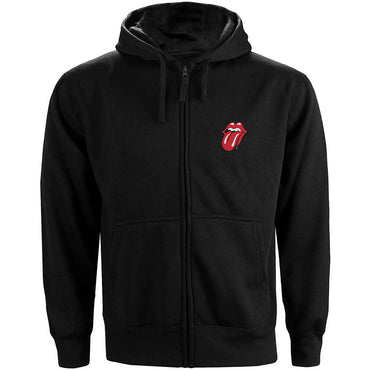 ROLLING STONES (35th Anniversary of Japan Tour) - Classic Tongue / Back Print / Zippered Hoodie / Men's