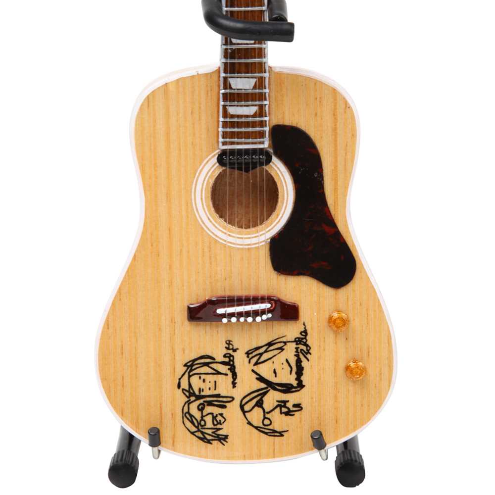 JOHN LENNON ジョンレノン (生誕 85年 ) - Give Peace a Chance Acoustic ミニチュア / ミニチュア楽器