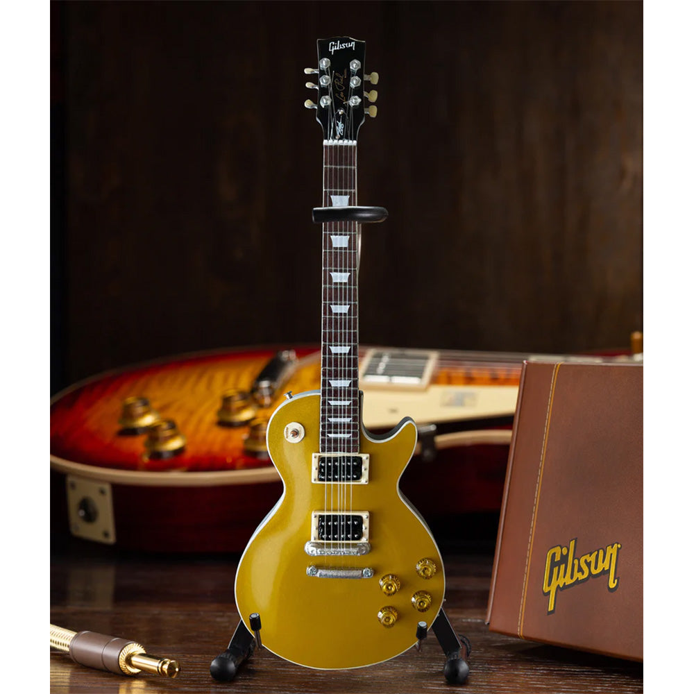 SLASH スラッシュ - Gibson Les Paul Standard “Victoria” Goldtop / ミニチュア楽器