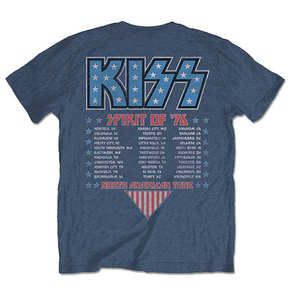 KISS キッス - Americana / バックプリントあり / Tシャツ / メンズ