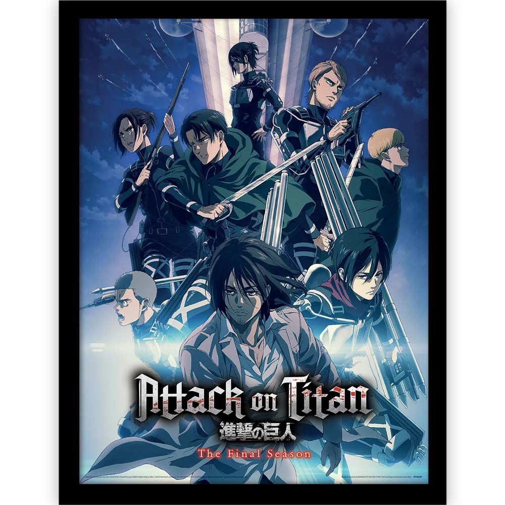 ATTACK ON TITAN 進撃の巨人 (11月 映画公開 ) - Strike Team / インテリア額 - PGS