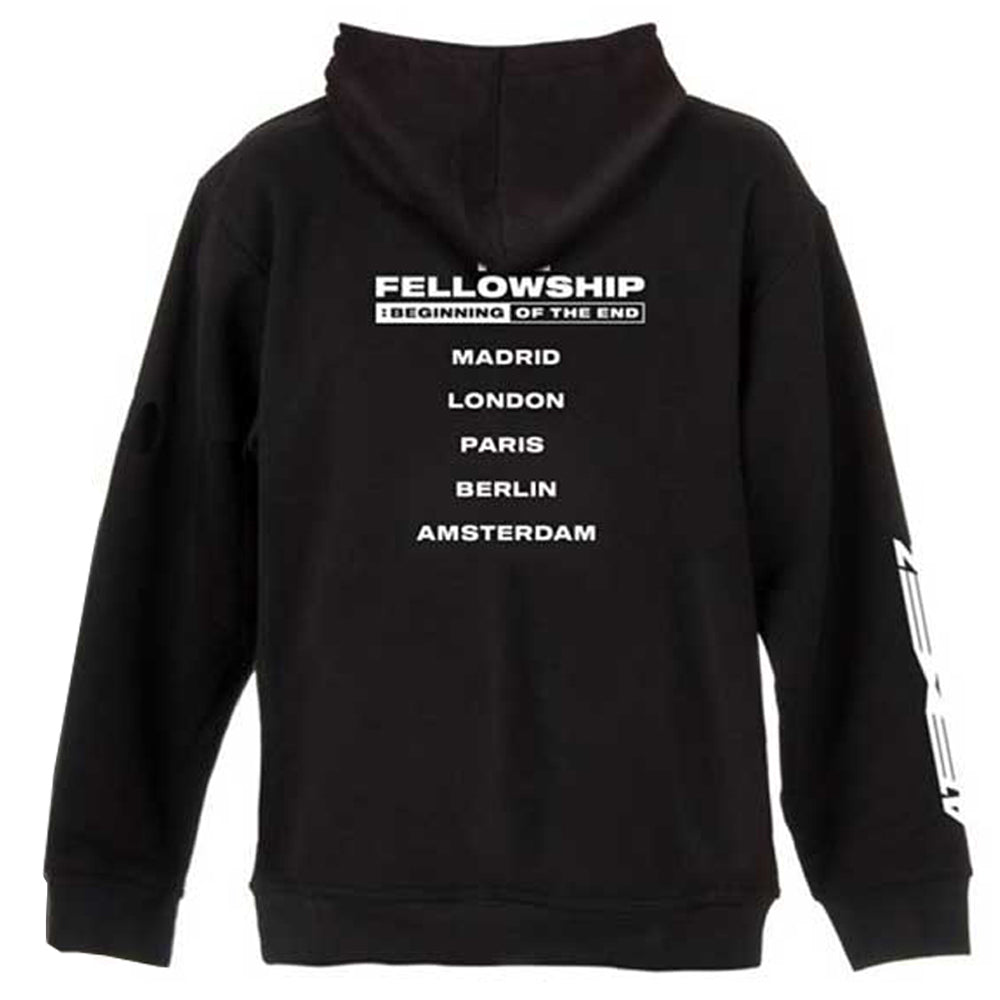 ATEEZ エイティーズ - Fellowship Tour Euro / バックプリントあり / アームプリントあり / ジップ / パーカー・スウェット / メンズ