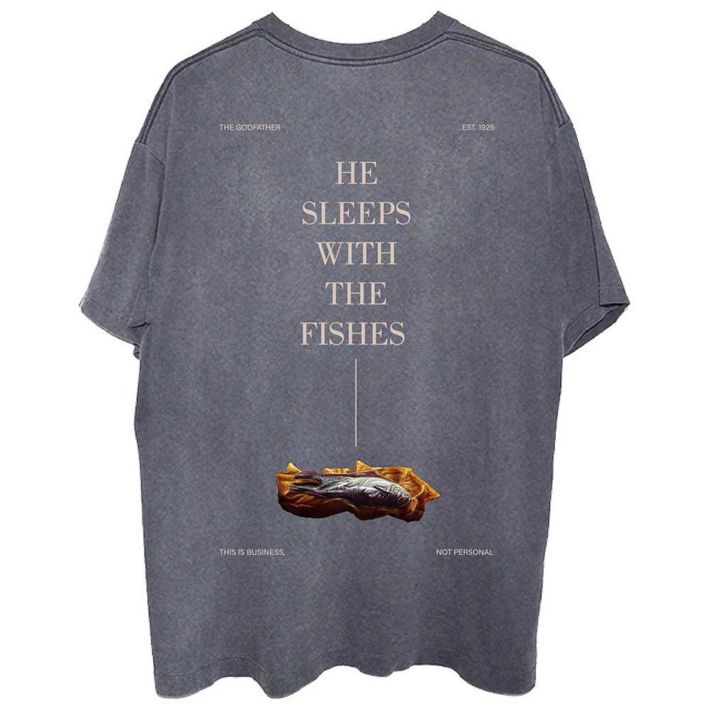 GODFATHER ゴッドファーザー (GODFATHER 3 公開35周年 ) - Sleeps With The Fishes / バックプリントあり / Tシャツ / メンズ - PGS