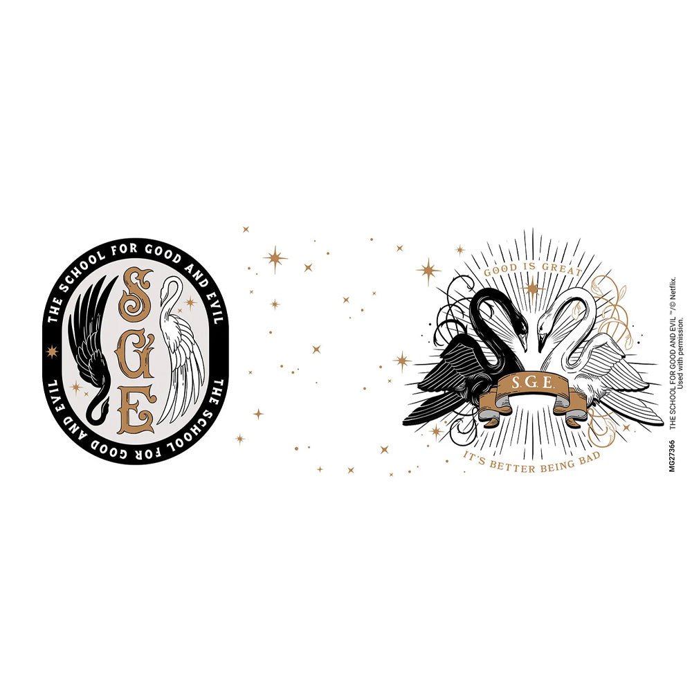 THE SCHOOL FOR GOOD AND EVIL スクールフォーグッドアンドイービル - SGE Swans / マグカップ - PGS