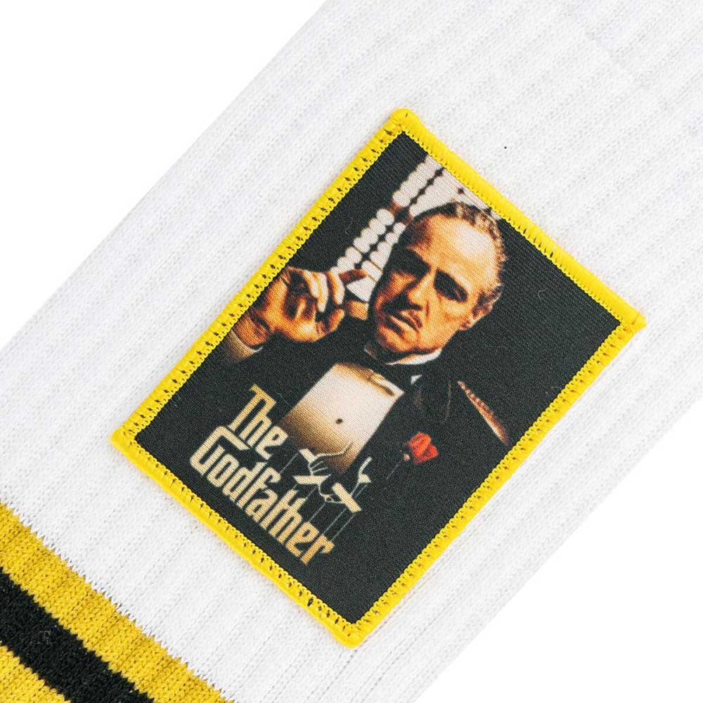 GODFATHER (35th Anniversary of GODFATHER 3) - Men's Crew Sideways / With Patch / OddSox (Brand) / Socks / Men's