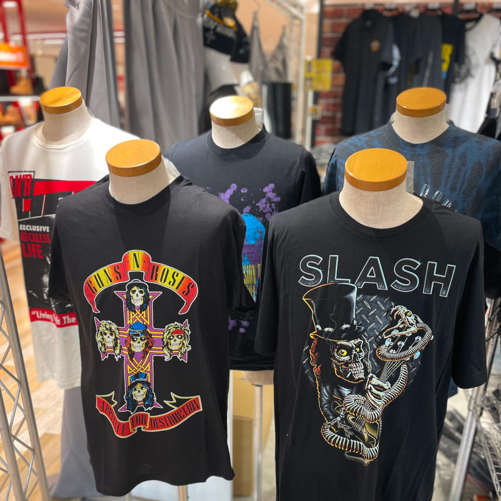 【予約商品】 GUNS N ROSES ガンズアンドローゼズ (デビュー 40周年 ) - APPETITE FOR DESTRUCTION / Tシャツ / メンズ