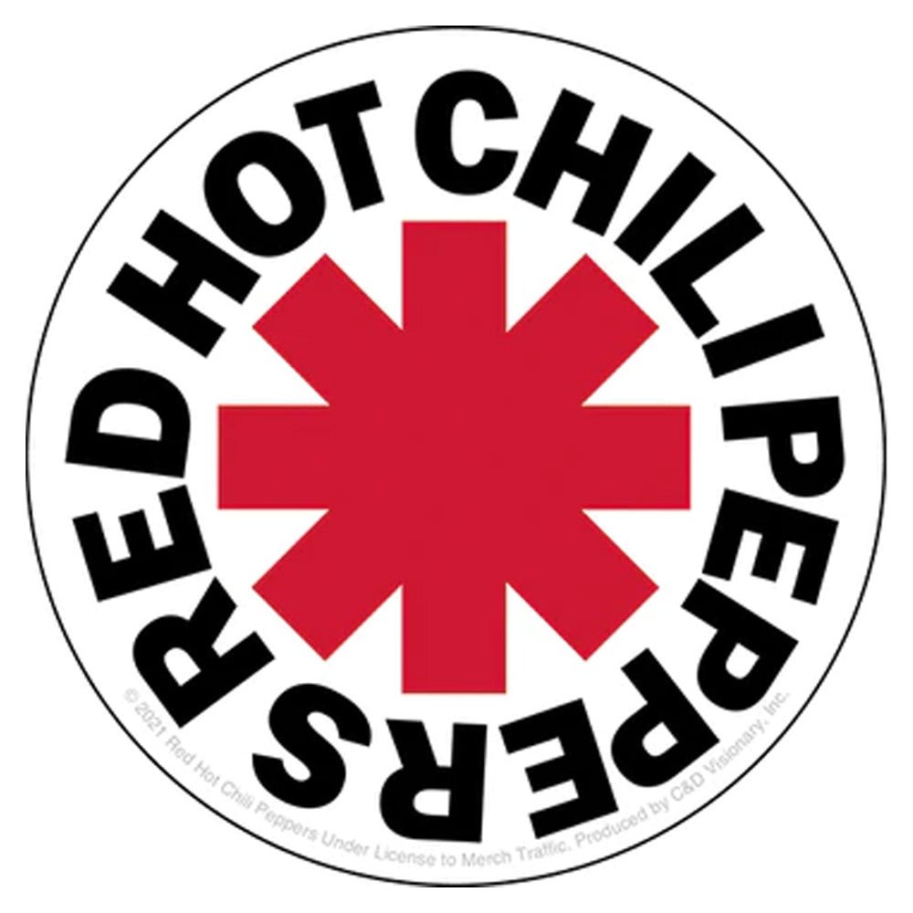 RED HOT CHILI PEPPERS レッドホットチリペッパーズ (来日 35周年 ) - Logo / ステッカー - PGS