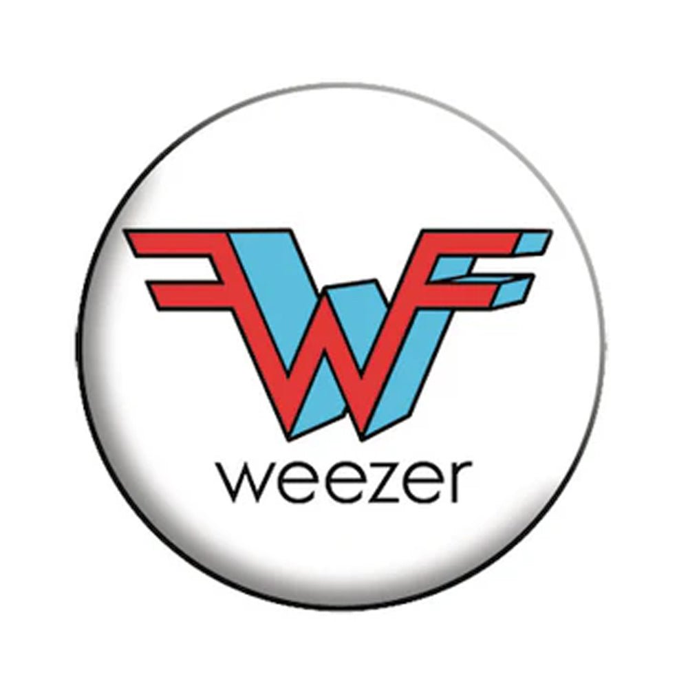 WEEZER ウィーザー - W Logo / バッジ - PGS