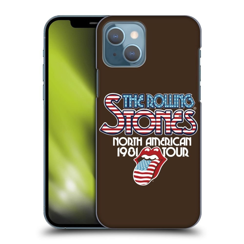 ROLLING STONES ローリングストーンズ (来日 35周年 記念 ) - North American Tour ハード case / Apple iPhoneケース - PGS