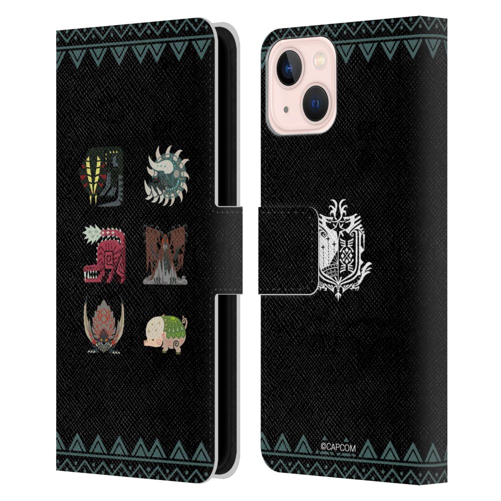 MONSTER HUNTER モンスターハンター - Rotten Vale レザー手帳型 / Apple iPhoneケース - PGS