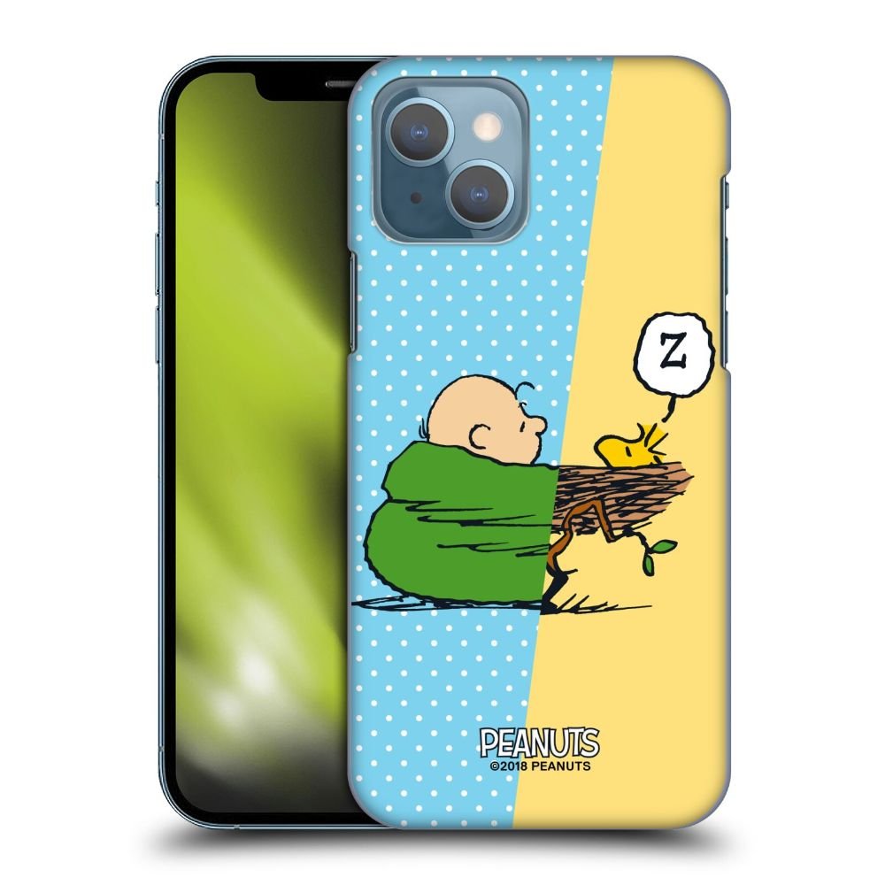 PEANUTS スヌーピー (コミック誕生 75周年 ) - Charlie & Woodstock Nap ハード case / Apple iPhoneケース - PGS