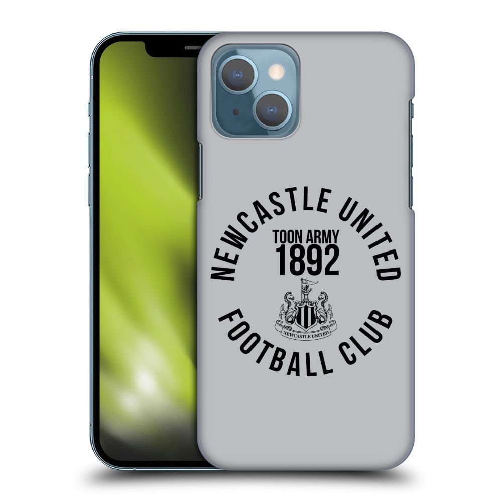 NEWCASTLE UNITED FC ニューカッスルユナイテッドFC - Toon Army Grey ハード case / Apple iPhoneケース - PGS