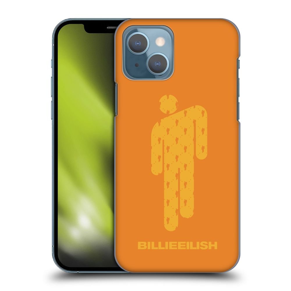 BILLIE EILISH ビリーアイリッシュ - Blohsh Orange ハード case / Apple iPhoneケース - PGS