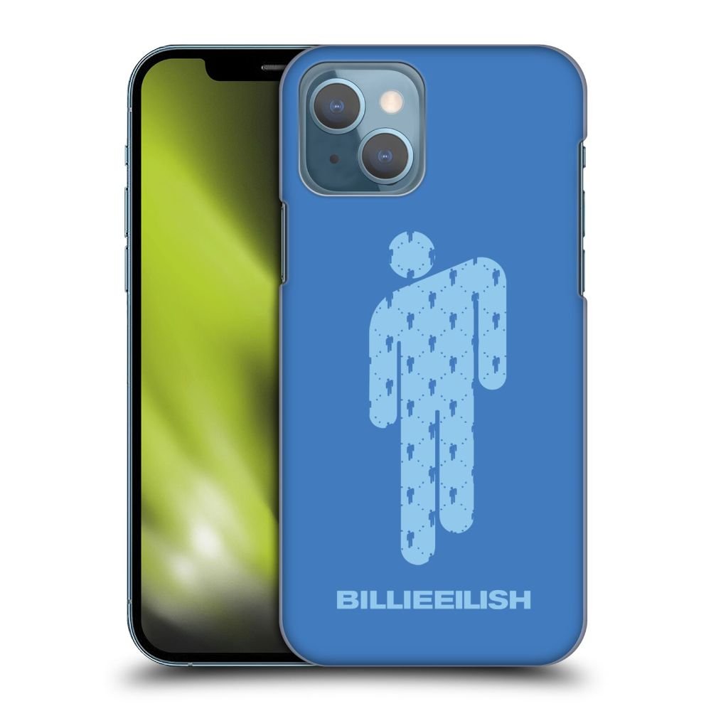 BILLIE EILISH ビリーアイリッシュ - Blohsh Blue ハード case / Apple iPhoneケース - PGS