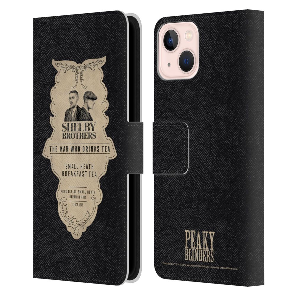 PEAKY BLINDERS ピーキーブラインダーズ - Shelby Brothers レザー手帳型 / Apple iPhoneケース - PGS