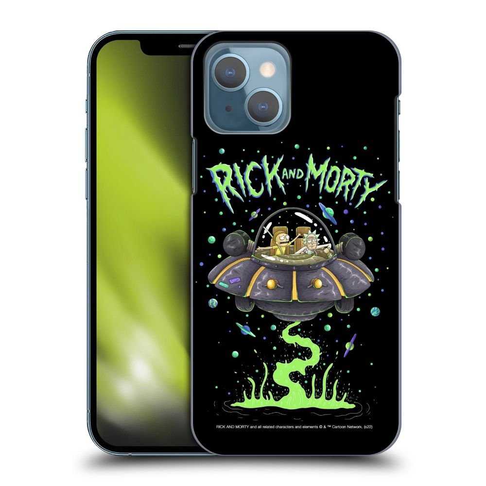 RICK AND MORTY リックアンドモーティ - Season 1 & 2 Graphics / The Space Cruiser ハード case / Apple iPhoneケース - PGS