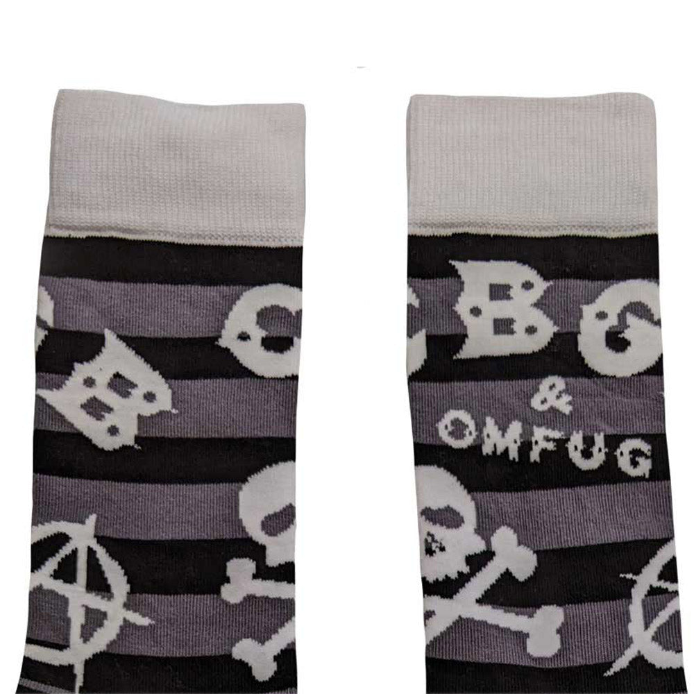 CBGB - Logos Striped / Socks / Men's