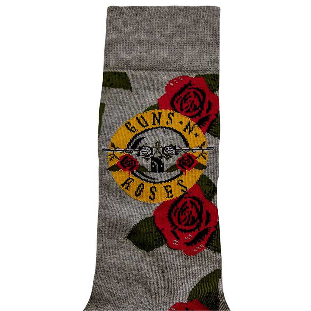 GUNS N ROSES ガンズアンドローゼズ (結成 40周年 ) - Bullet Roses / ソックス / メンズ 【公式 / オフィシャル】