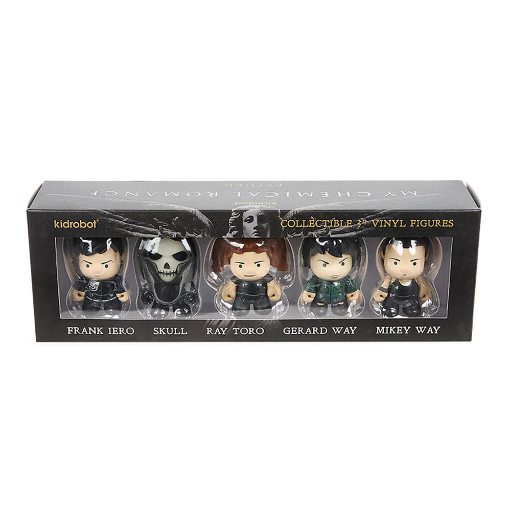MY CHEMICAL ROMANCE - THE RETURN OF MCR / 3 VINYL MINI FIGURE SET / Limited to 2000 worldwide / Figures & Dolls