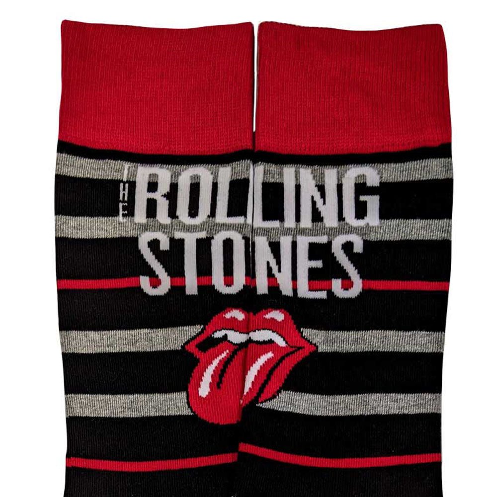 ROLLING STONES ローリングストーンズ (来日 35周年 記念 ) - Logo & Tongue / ソックス / メンズ - PGS