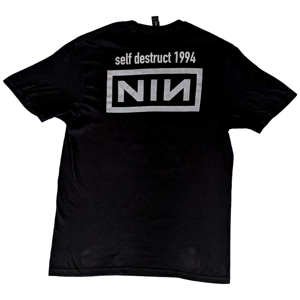 NINE INCH NAILS ナインインチネイルズ - Self Destruct '94 / バックプリントあり / Tシャツ / メンズ - PGS